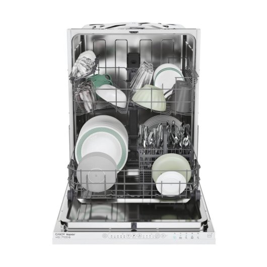Lavavajillas Candy RapidÓ CI 3E7L0W2 13 Serviços E com MAXI-TUB e Controle Touch