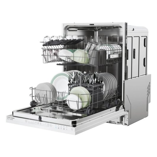Lavavajillas Candy RapidÓ CI 3E7L0W2 13 Serviços E com MAXI-TUB e Controle Touch