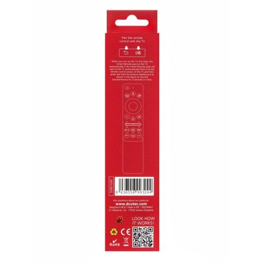 Comando Universal Samsung DCU Advance Tecnologic 30901095 8M Controlo Voz Botões Retroiluminados