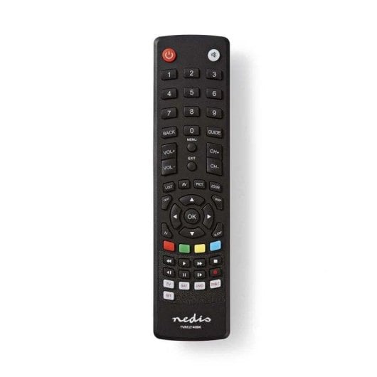 Mando a distancia Nedis TVRC2340BK universal IR inalámbrico negro 4 dispositivos