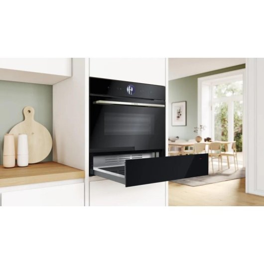 Bosch Serie 8 BIC7101B1 Modulo de Calentamiento para Platos y Tazas 60x14cm Negro