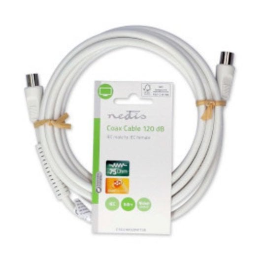 Câble Nedis CSGL40020WT30 3 m IEC Blanc