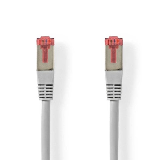 Cable de red Nedis CCGL85220GY150 Cat6 S/FTP 15m RJ-45 doble apantallamiento gris