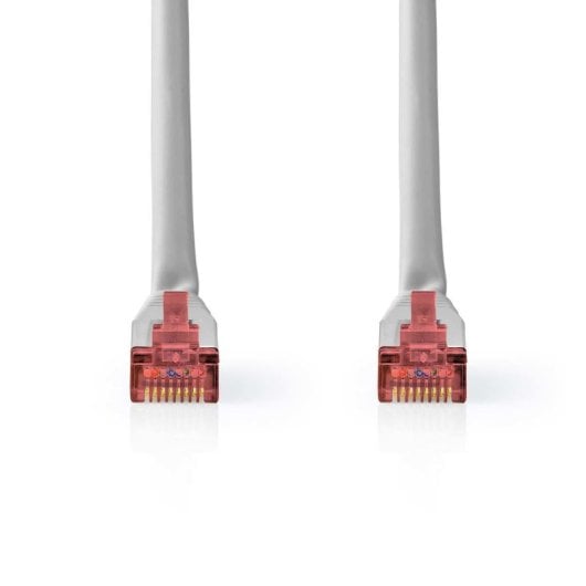 Cable de red Nedis CCGL85220GY150 Cat6 S/FTP 15m RJ-45 doble apantallamiento gris