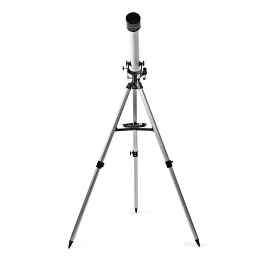 Telescopio Nedis SCTE5060WT Refractor 600 mm 50 mm Metal Negro Blanco