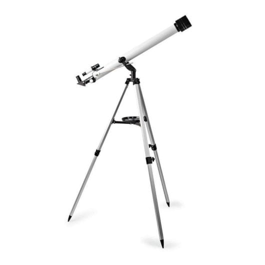 Telescopio Nedis SCTE5060WT Refractor 600 mm 50 mm Metal Negro Blanco