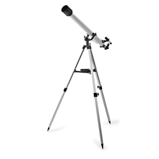 Telescopio Nedis SCTE5060WT Refractor 600 mm 50 mm Metal Negro Blanco