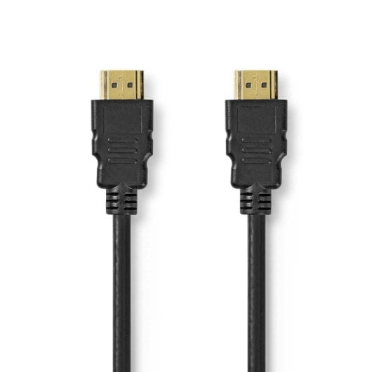 Câble HDMI Nedis CVGL35000BK20 2 m avec ARC HDMI Type A Noir