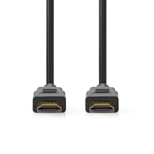 Câble HDMI Nedis CVGL35000BK20 2 m avec ARC HDMI Type A Noir