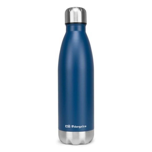 Botella termo Orbegozo TRL 754 750ml Acero inoxidable Azul 24h frío 12h calor