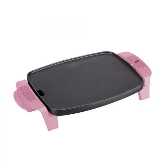 Plancha de asar JATA JEGR5522 Superficie Durastone 1000W 280x220mm Rosa Antiadherente