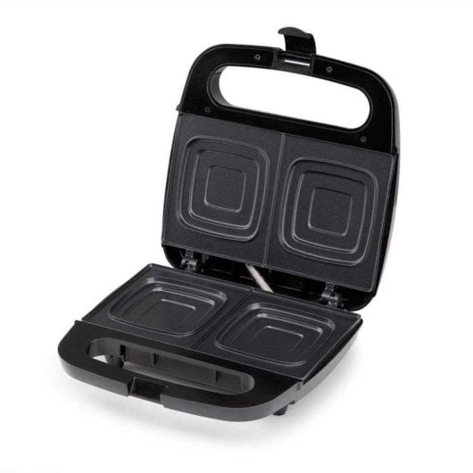 Sandwichera Orbegozo SW 4910 4 sandwiches plaques antiadhésives sécurité surchauffe noir