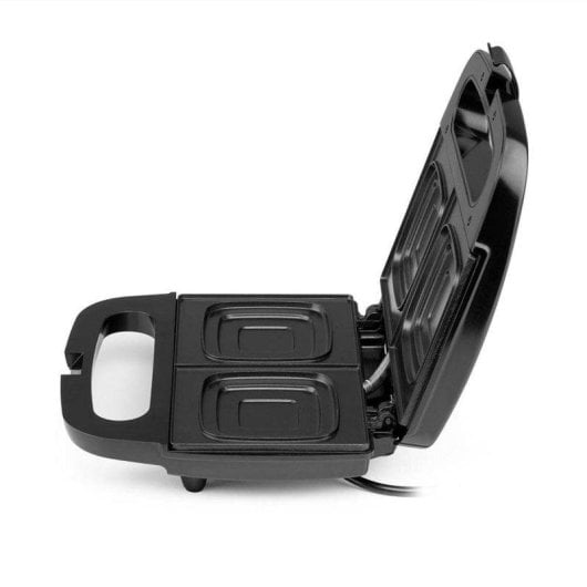 Sandwichera Orbegozo SW 4910 4 sandwiches plaques antiadhésives sécurité surchauffe noir