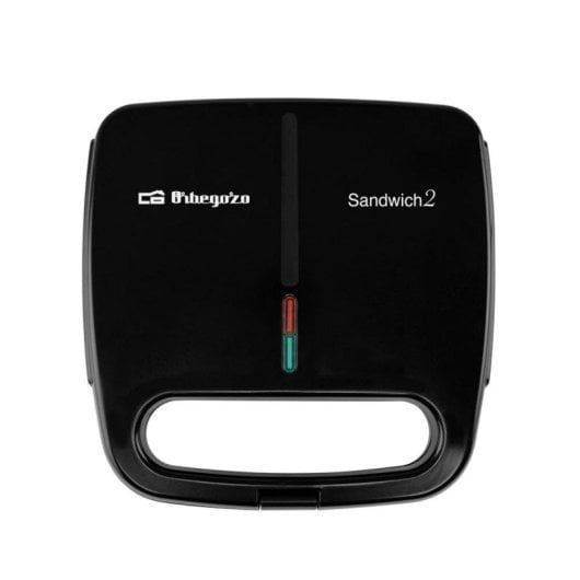 Sandwichera Orbegozo SW 4910 800 W 4 sándwiches antiadherente Negro
