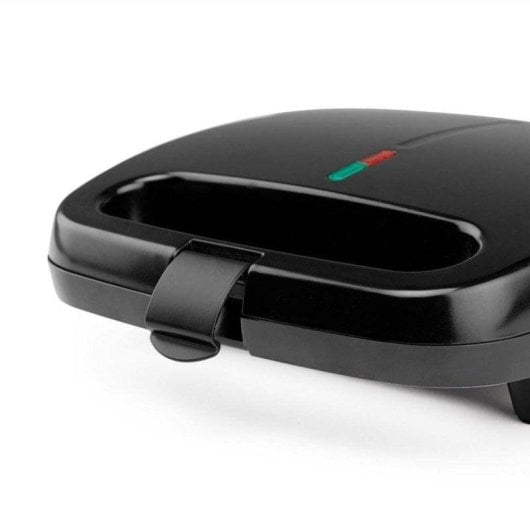 Sandwichera Orbegozo SW 4910 4 sandwiches plaques antiadhésives sécurité surchauffe noir
