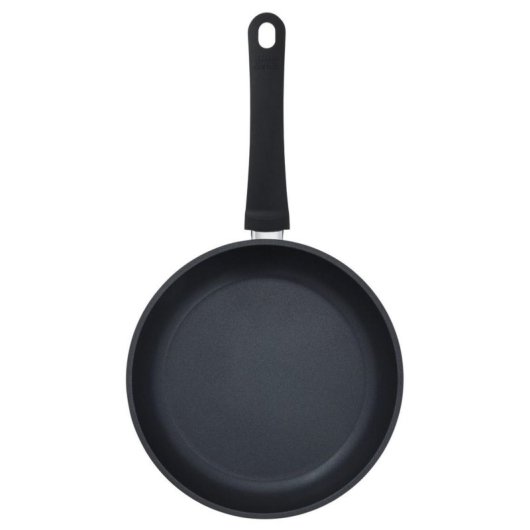Sartén Kuhn Rikon 31267 16cm Aluminio 5mm Antiadherente Titanio Inducción 180°C Negro