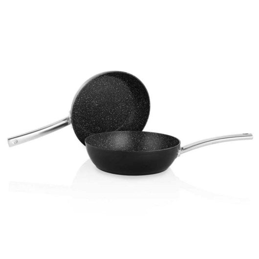 Orbegozo SFH 9520 Full Induction Bratpfanne 20cm Aluminium Antihaft Schwarz