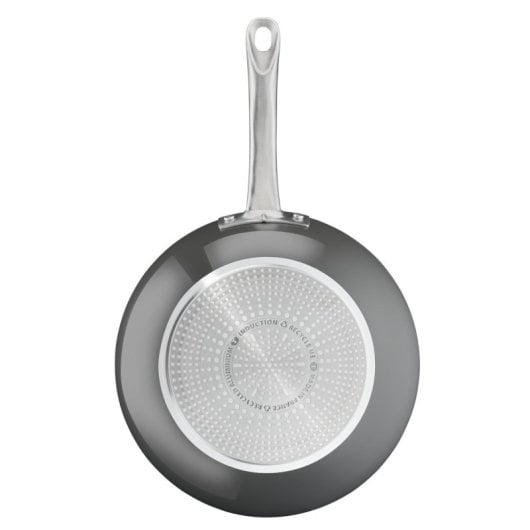 Wok Tefal Renew+ C42419 Cerámico Aluminio 28cm Gris Antiadherente 3,67L