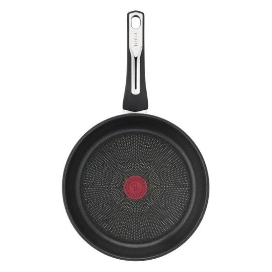 Tefal E30001 Edelstahl Allzweckpfanne mit Titanbeschichtung und Thermo-Spot, 175 °C, 540 g
