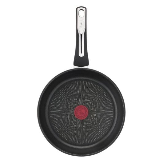 Tefal E30001 Edelstahl Allzweckpfanne mit Titanbeschichtung und Thermo-Spot, 175 °C, 540 g