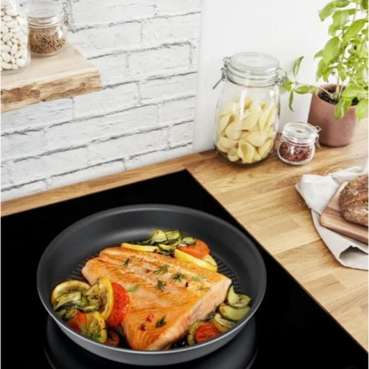 Sartén Tefal Emotion E3000204 Edelstahl Titanio 1,3L 20cm Sartén Tefal Emotion E3000204 Edelstahl Titanio 1,3L 20cm