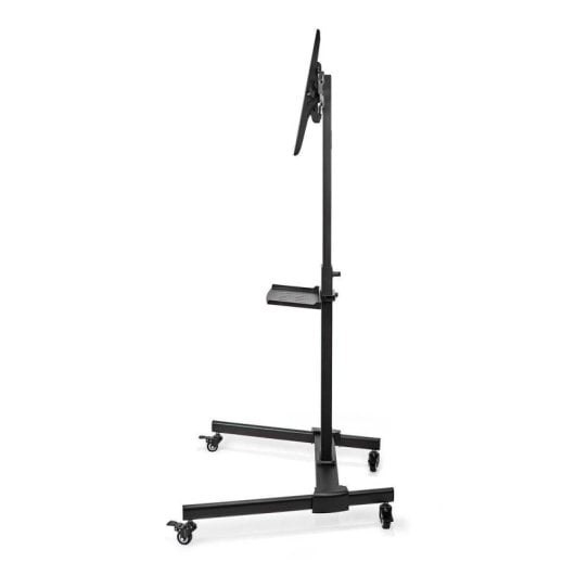 Support de télévision Nedis TVSM5100BK Hauteur Réglable Compatible jusqu'à 55 pouces avec Roues