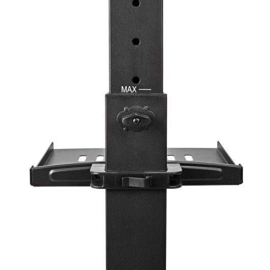 Support de télévision Nedis TVSM5100BK Hauteur Réglable Compatible jusqu'à 55 pouces avec Roues