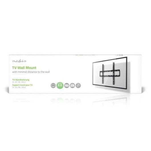 Nedis TVWM1031BK Suporte TV Mural Ultra Slim 23 a 55" VESA 100x100 a 400x400 Máx 35Kg