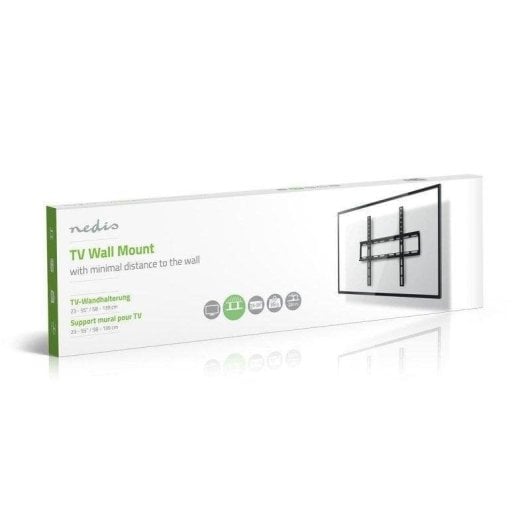 Nedis TVWM1031BK Suporte TV Mural Ultra Slim 23 a 55" VESA 100x100 a 400x400 Máx 35Kg
