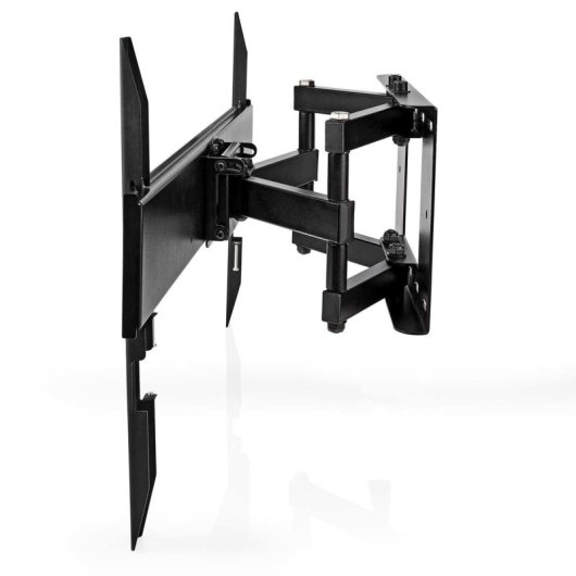 Support TV Nedis TVWM3551BK Mural Tiltable 37-80" 35kg Acier Noir