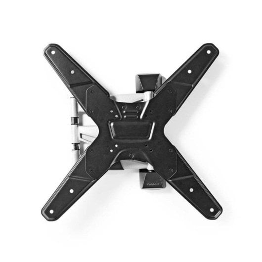 Soporte TV Nedis TVWM5530BK 26"-42" Inclinable, Giratorio, Aluminio 30kg VESA 400x400 Plata/Negro