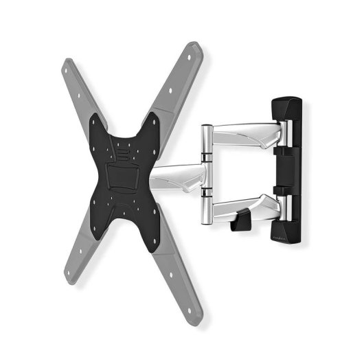 Support mural Premium-Line Nedis TVWM5530BK Aluminium léger inclinable/rotatif/giratoire