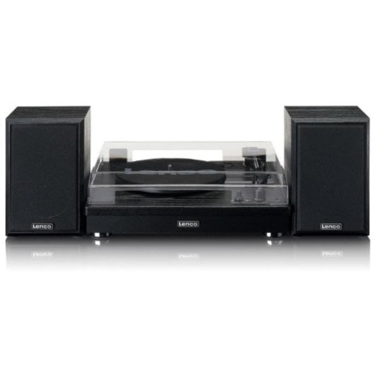 Tocadiscos Lenco LS-101BK 33/45/78 RPM Bluetooth 20W Negro