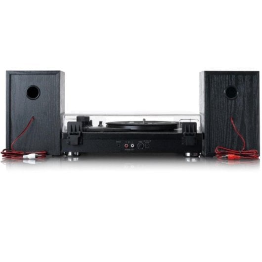 Tocadiscos Lenco LS-101BK 33/45/78 RPM Bluetooth 20W Negro