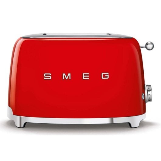 Torradeira Smeg TSF01RDEU 2 Rebanadas Vermelha Aço 950W 220-240VTorradeira Smeg TSF01RDEU 2 Rebanadas Vermelha Aço 950W 220-240V