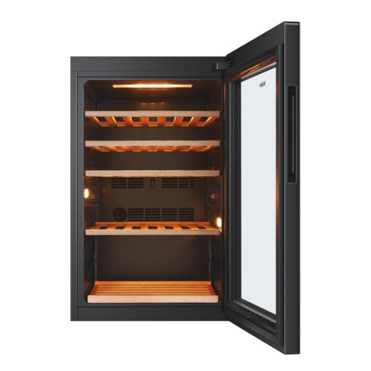 Cave à vin Haier Wine Bank 50 HWS49GA 49 bouteilles Noir Noir Indépendante