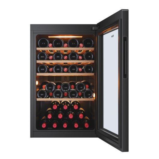 Cave à vin Haier Wine Bank 50 HWS49GA 49 bouteilles Noir Noir Indépendante