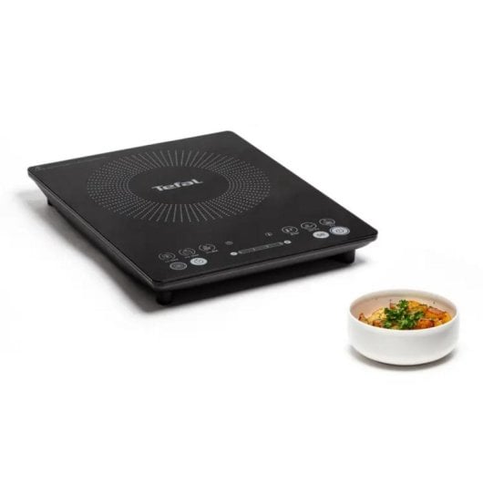 Induktionskochfeld Tefal IH2108E1 Schwarz 2100W Glasoberfläche 1 Zone InduktionInduktionskochfeld Tefal IH2108E1 Schwarz 2100W Glasoberfläche 1 Zone Induktion