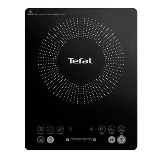 Induktionskochfeld Tefal IH2108E1 Schwarz 2100W Glasoberfläche 1 Zone InduktionInduktionskochfeld Tefal IH2108E1 Schwarz 2100W Glasoberfläche 1 Zone Induktion