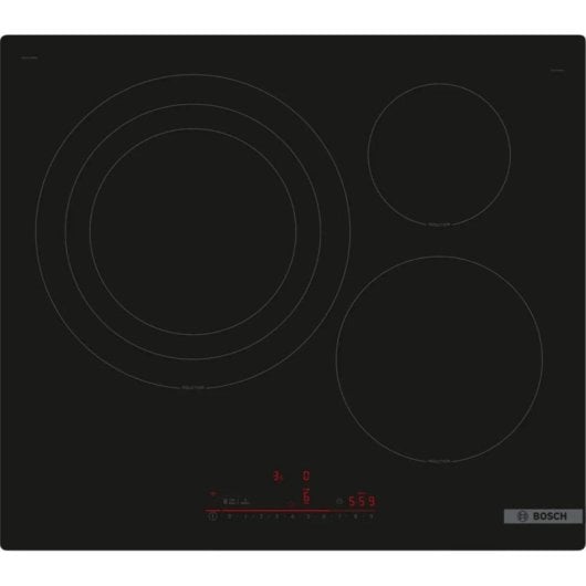Placa de Inducción Bosch Serie 6 PID61RHB1E 3 zonas Home Connect DirectSelect 60cm Negro