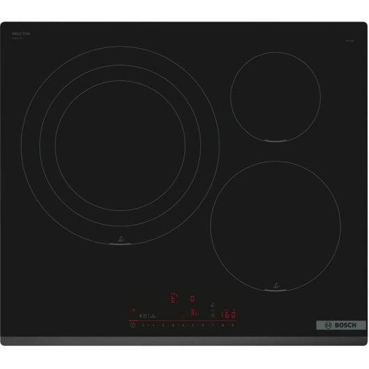 Placa de inducción Bosch Serie 6 PID631HC1E 60cm Negro Control Táctil Home Connect