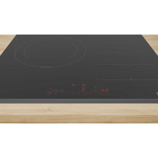 Plaque à Induction Bosch Serie 6 PXJ631HC2E Noir 3 Zones de Cuisson Home Connect