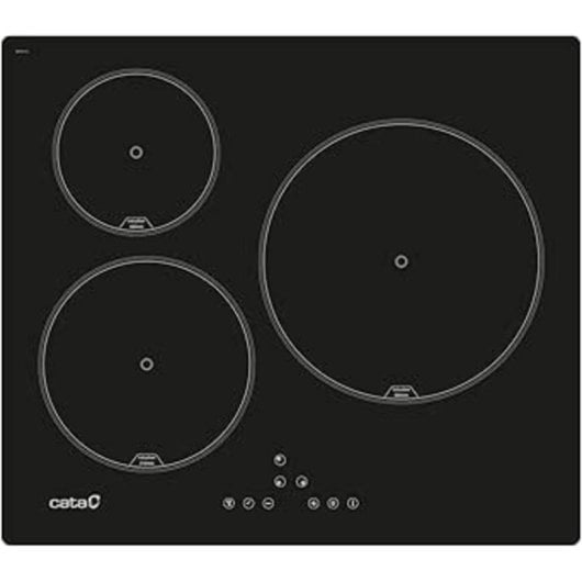 Placa de inducción CATA IB 6303 BK 59cm 7100W 3 zonas control táctil Booster integración avanzada