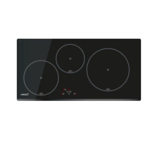Piano Cottura CATA IB 853 BK 80 cm Nero Integrato Induzione Vetro 3 ZonePiano Cottura CATA IB 853 BK 80 cm Nero Integrato Induzione Vetro 3 Zone