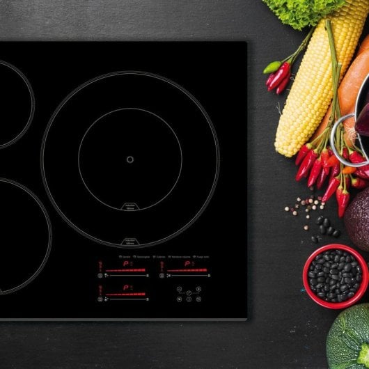Kochfeld CATA INSB 6032 BK Schwarz Integriert 63 cm Keramik 3 Zonen Kochfeld