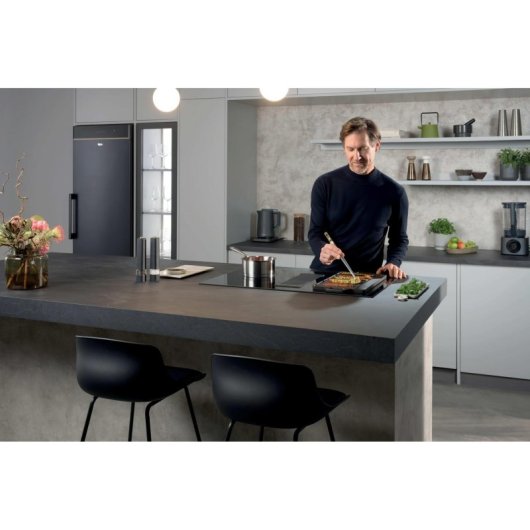 Placa de Cozedura Haier I-Dual Series 6 HAIH82MTMCF 80cm Vidro Cerâmica Indução Integrada