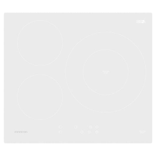 Piastra A Induzione Infiniton IND3WH8G32 3 Zone 60cm Bianca Piastra A Induzione Infiniton IND3WH8G32 3 Zone 60cm Bianca