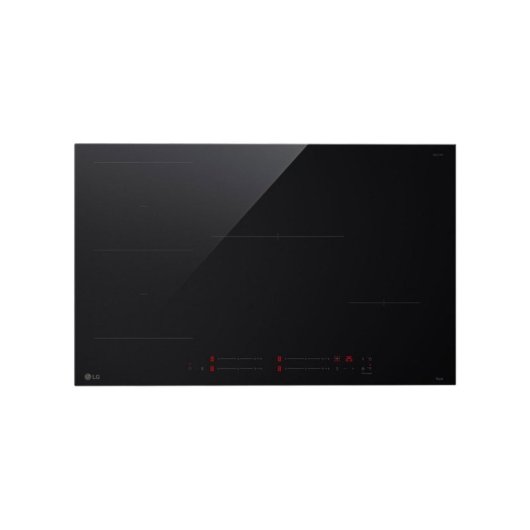 Placa de inducción LG 80cm Flex con 4 zonas, control táctil y conectividad ThinQ