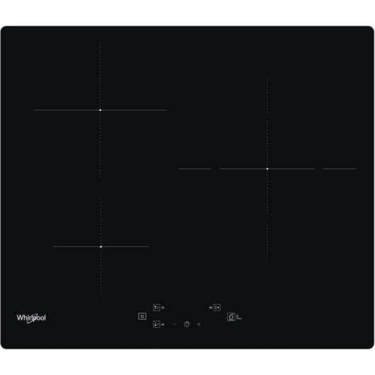 Placa de Inducción Whirlpool WS Q5760 NE 59cm 3Zonas Booster 7200W Vidrio Cerámica Negro
