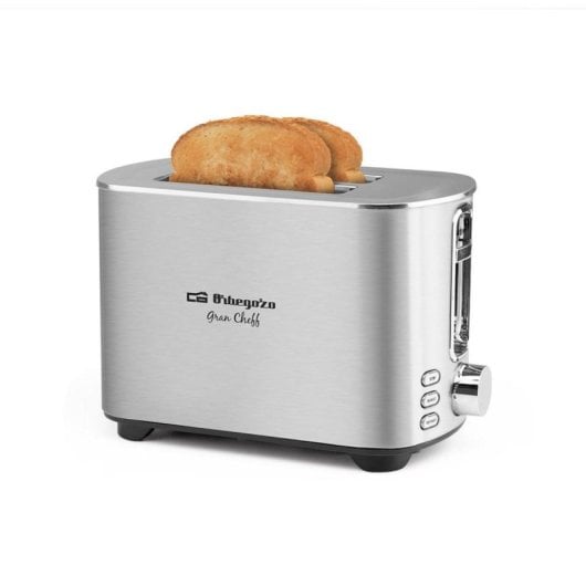 Tostadora Orbegozo TO 5030 2 rebanadas Acero Inoxidable 850W 6 Niveles